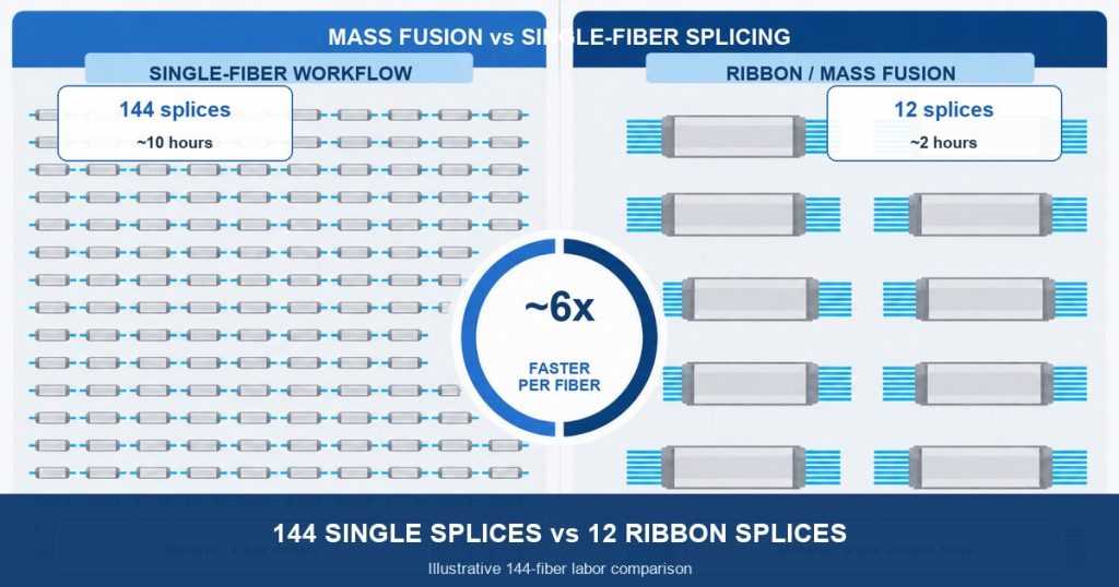 Single Fiber vs Ribbon Splice Sleeves: Which Workflow Fits Your Project?